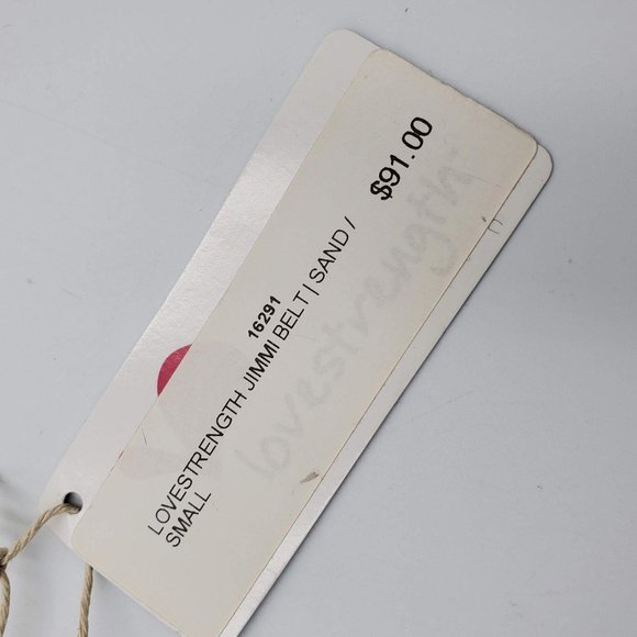 Love Strength Genuine Sand Fringe Suede Jimmi Belt - Picture 8 of 10